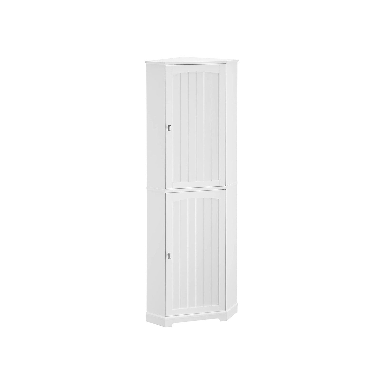 VASAGLE Tall Corner Cabinet, Bathroom Storage Cabinet with 2 Doors
